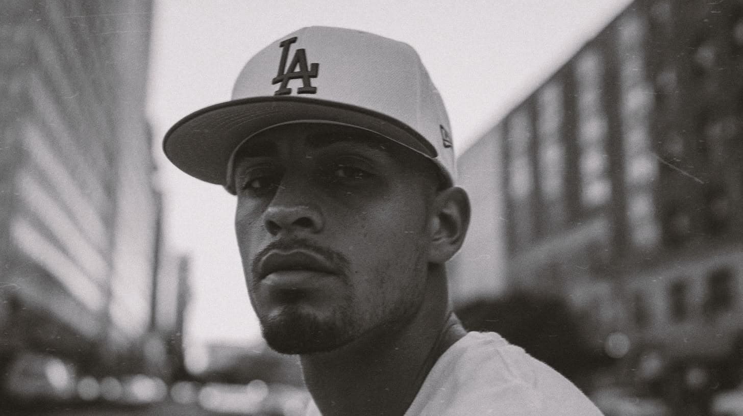 Collector in an LA fitted cap